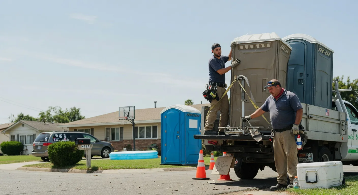 Porta Potty Rental in Oakdale, IL near me